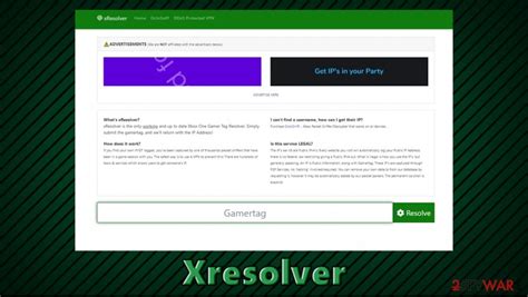 Xresolver can fail to deliver results, but it also has other advantages. . Xresolver xbox